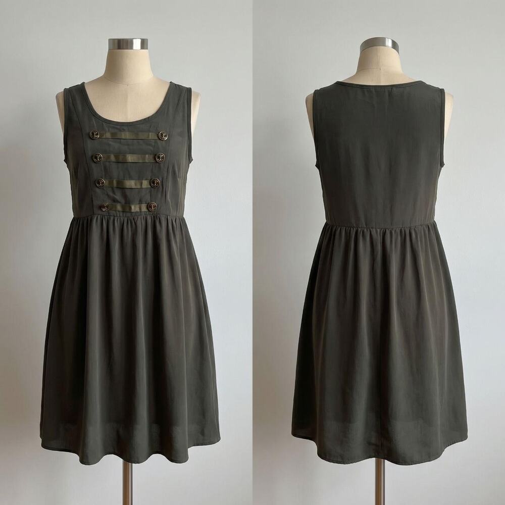 Vintage Napoleon Style Spring Dress Romantic Goth Dark Coquette Vampire